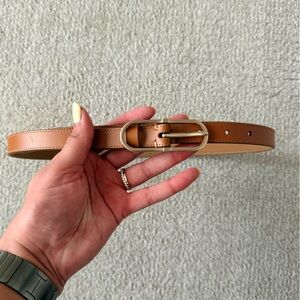 Abercrombie & Fitch Tan Leather Belt